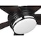 Progress Lighting Albin Collection 54" Indoor/Outdoor Five-Blade Black Ceiling Fan P250036-031-30 - alternate 3